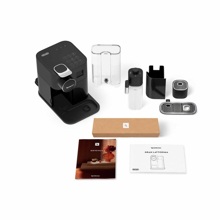 NESPRESSO F541-HK-BK-NE Gran Lattissima Coffee Machine