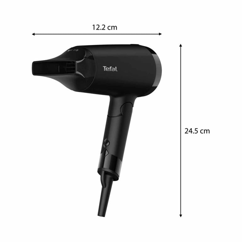 TEFAL HV1841 Express Style Dual-Voltage Travel Hair Dryer