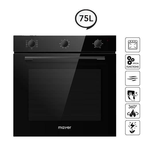 MAYER MMDO8R Built-in Oven with Smoke Ventilation System 60cm