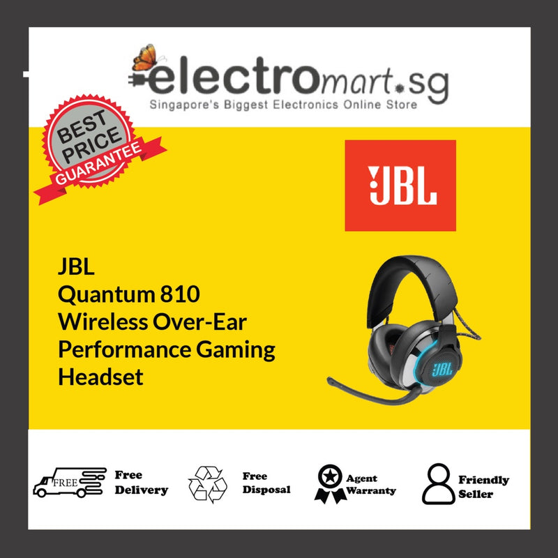 JBL Quantum 810 Wireless Over-Ear  Performance Gaming  Headset
