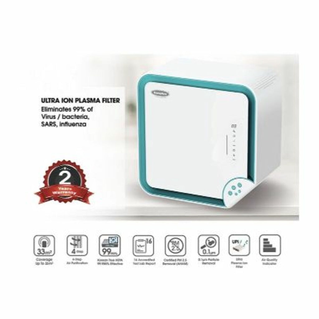 EuropAce EPU 3302W Air Purifier with Ultra Ion Plasma Filter