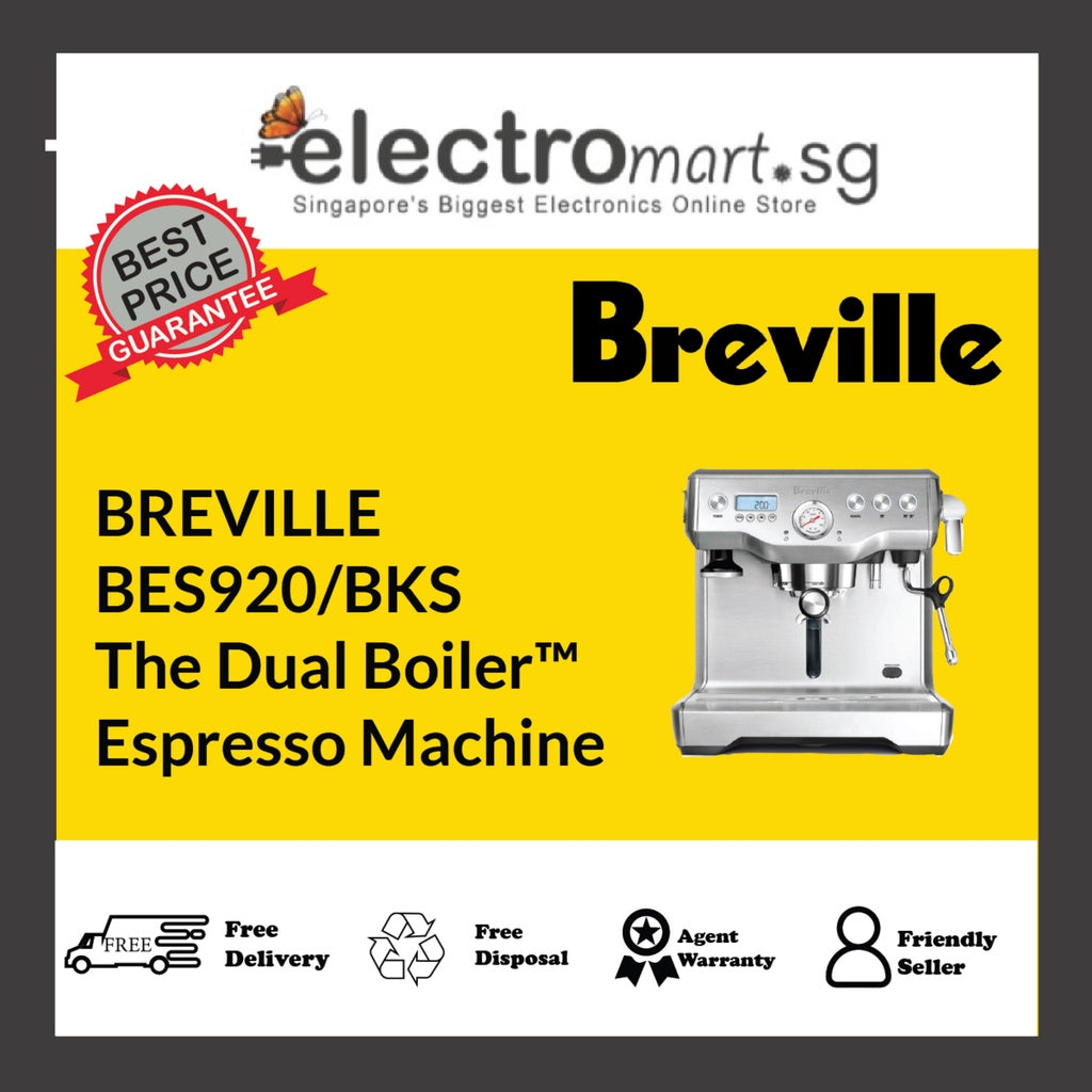 BREVILLE BES920/BKS The Dual Boiler™ Espresso Machine