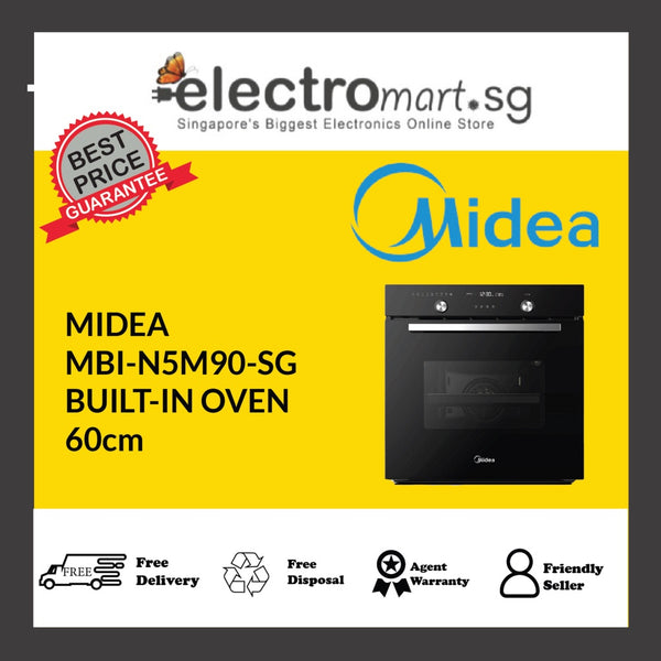 MIDEA MBI-N5M90-SG BUILT-IN OVEN  60cm