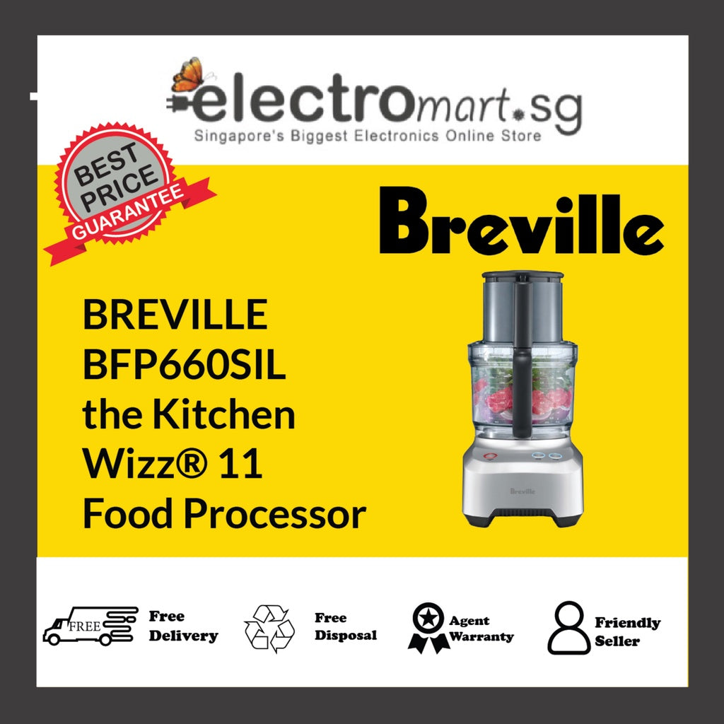 BREVILLE BFP660SIL the Kitchen Wizz® 11 Food Processor