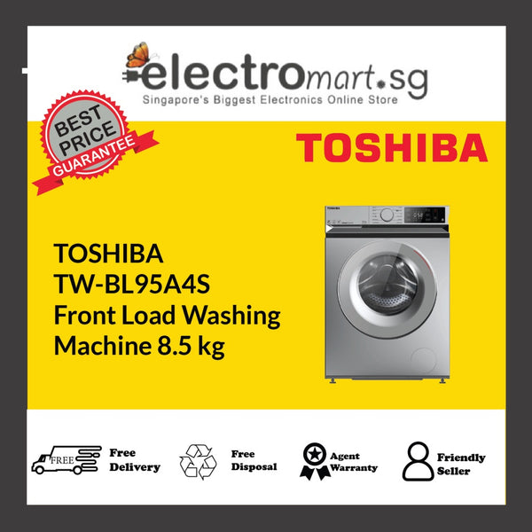 TOSHIBA TW-BL95A4S  Front Load Washing  Machine 8.5 kg