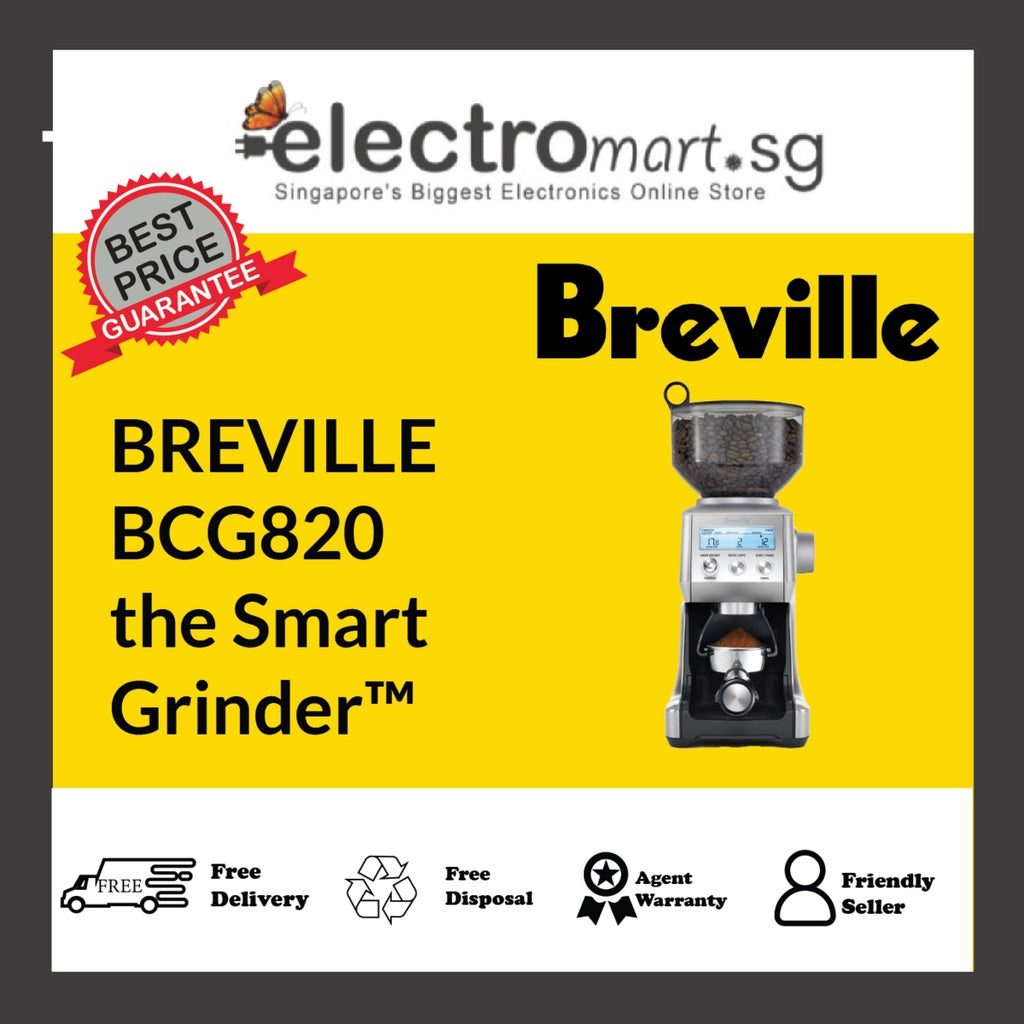 BREVILLE BCG820 the Smart Grinder™