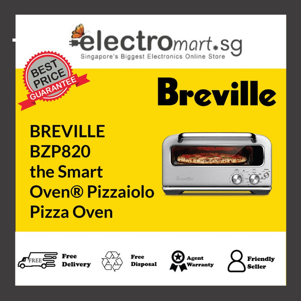 BREVILLE BZP820 the Smart  Oven® Pizzaiolo Pizza Oven