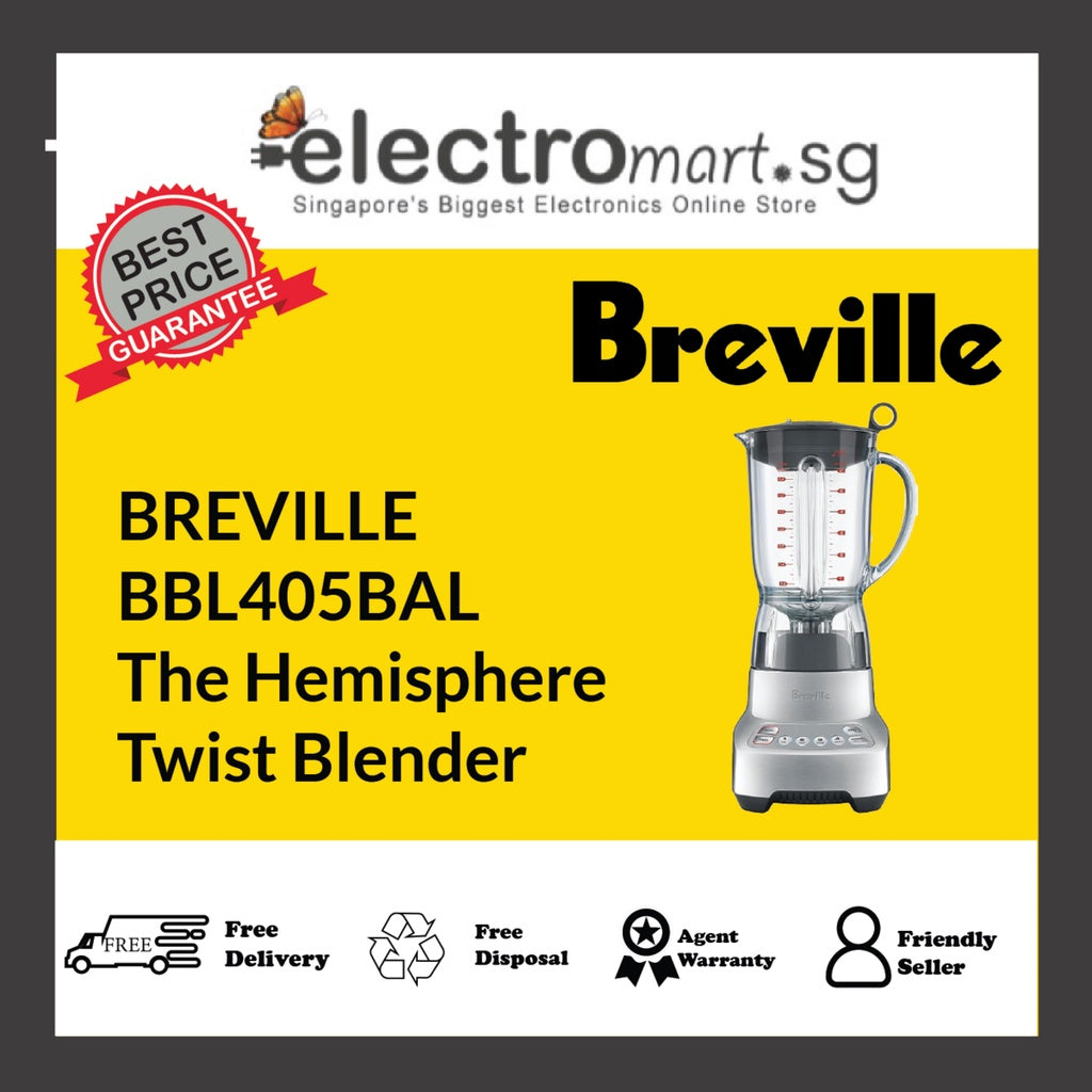 BREVILLE BBL405BAL The Hemisphere Twist Blender