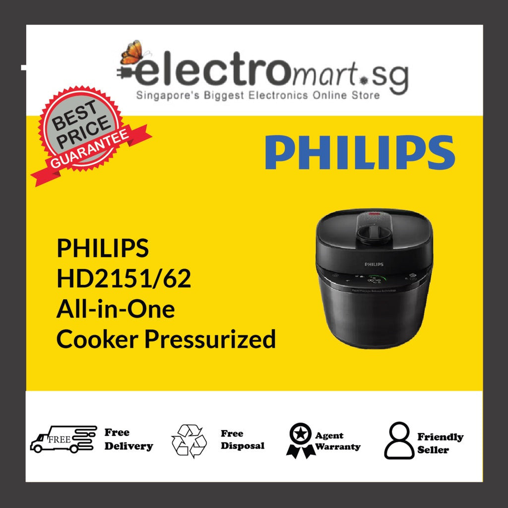 PHILIPS HD2151/62 All-in-One Cooker Pressurized