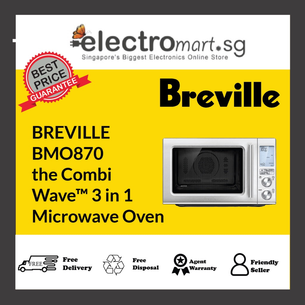 BREVILLE BMO870 the Combi Wave™ 3 in 1 Microwave Oven