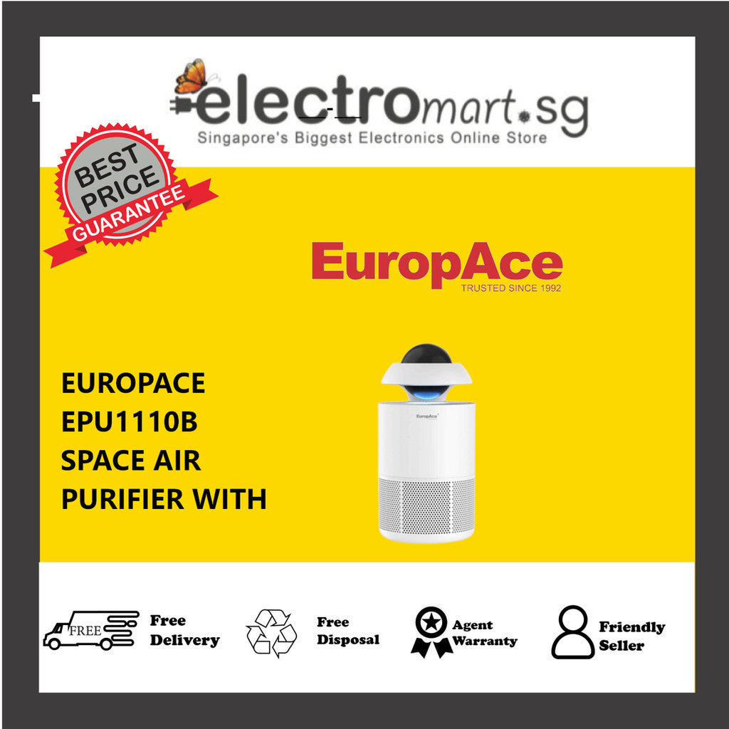 EUROPACE EPU1110B SPACE AIR PURIFIER WITH IONISER