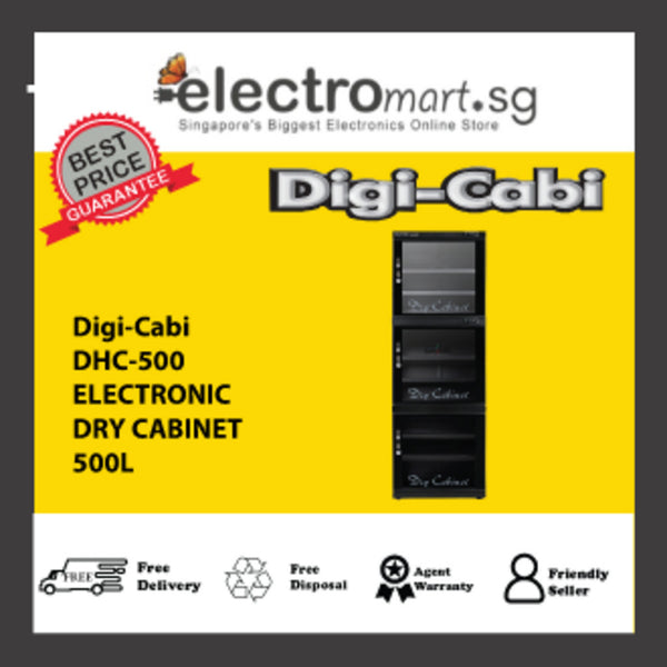DIGI-CABI DHC-500 ELECTRONICS DRY CABINET 500L