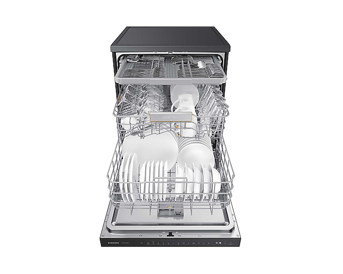 SAMSUNG DW60CB750FAPSP Bespoke Freestanding Dishwasher, 14 Place  Settings