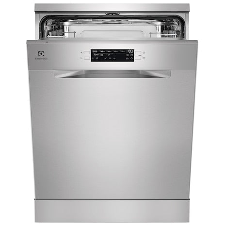 ELECTROLUX ESA47200SX (Silver) freestanding dishwasher with 13 place settings