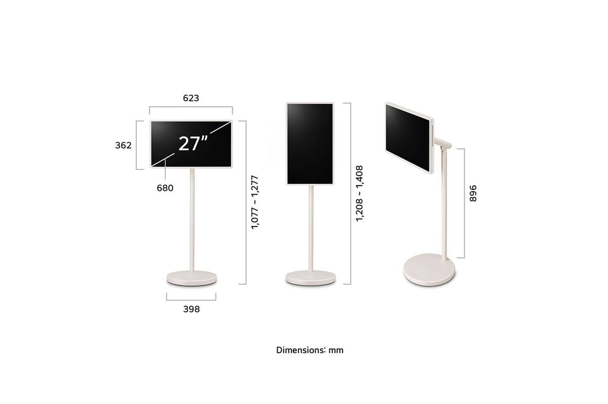 LG 27LX6TDGA StanbyME 2 Super Portable Touch Screen 27 inch
