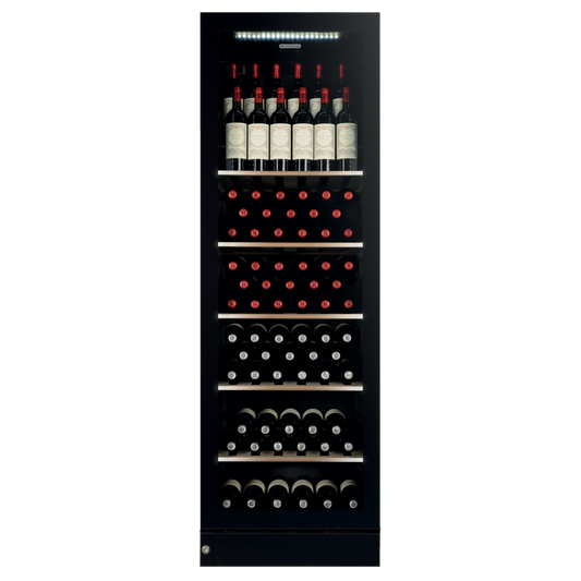 Vintec V190SG2EBK 198 Bottle Single/Multi-Temp Wine Cabinet