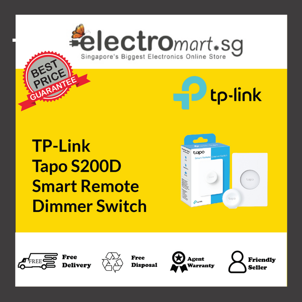 TP-Link Tapo S200D Smart Remote  Dimmer Switch