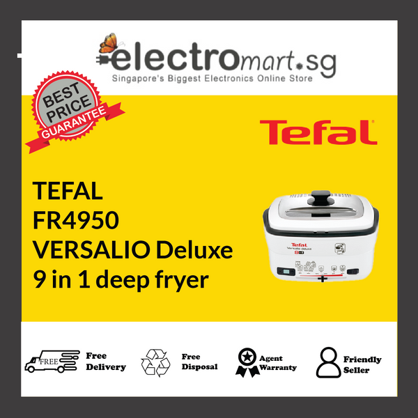 TEFAL FR4950 VERSALIO Deluxe  9 in 1 deep fryer