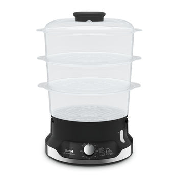 TEFAL VC2048 Ultracompact 3-Tier Food Steamer (9 L)