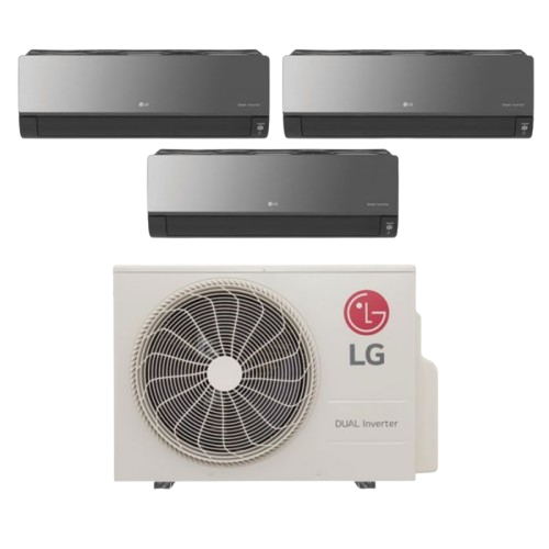 LG SYSTEM 3 AIRCON - ARTCOOL Z3UQ26GFA0/1X09GDJR0/2X12GDJR0 1X9000- 2X12000 BTU