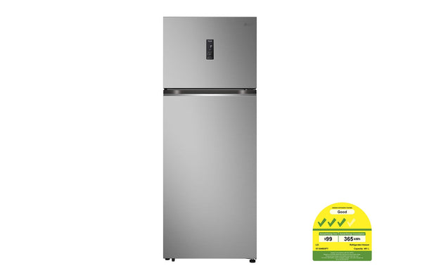 LG GT-B4603PY Top Freezer Refrigerator with Smart Inverter Compressor™ 461L