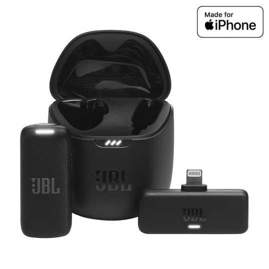 JBL Quantum Stream Wireless Lightning Wearable wireless streaming microphone for Lightning connection