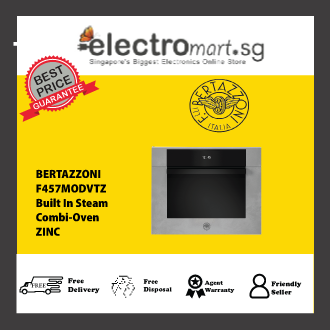 Bertazzoni F457MODVTZ 31L Combi-Steam Oven - Zinc