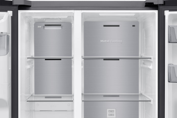 SAMSUNG RS70F65K3FSS SIDE-BY-SIDE FRIDGE 635L