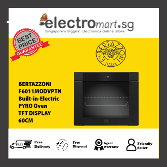 Bertazzoni F6011MODVPTN 60cm Built In Oven - Carbonia