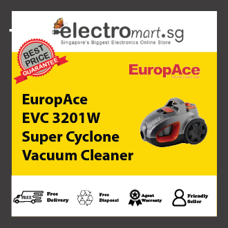 EuropAce EVC3201W  Super Cyclone  Vacuum Cleaner