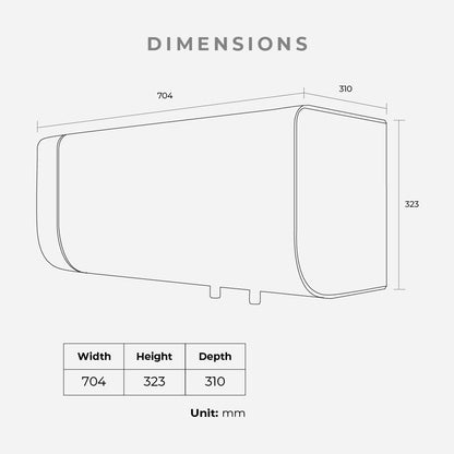 KDK RG30AHM1 Storage Water Heater with Long Lasting Durability Tank (30L)