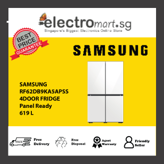 Samsung RF62DB9KA5APSS 619L Bespoke 4 Door Fridge - Panel Ready