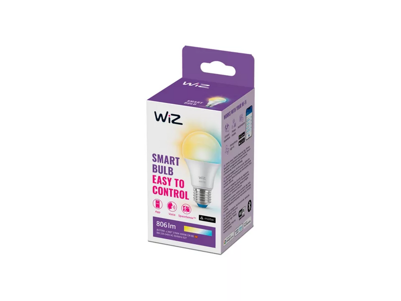 WiZ 9W LED BULB A60 E27 WHITE