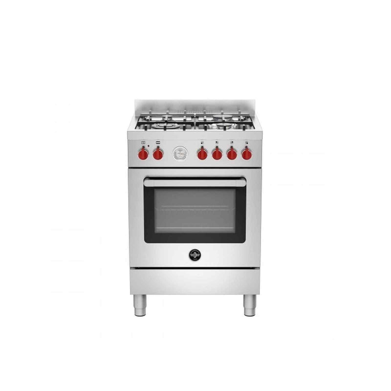 BERTAZZONI RI64C61BX 60CM STANDING COOKER (STAINLESS STEEL)