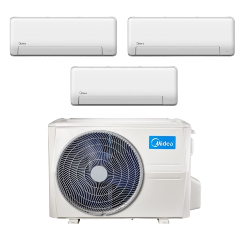 MIDEA SYSTEM 3 AIRCON-W/WIFI MAE-3M21D/3XMSEID-09 3x9000 BTU