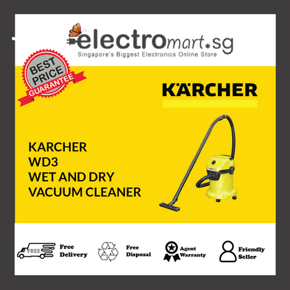 KARCHER WD 3 Wet and dry vacuum cleaner