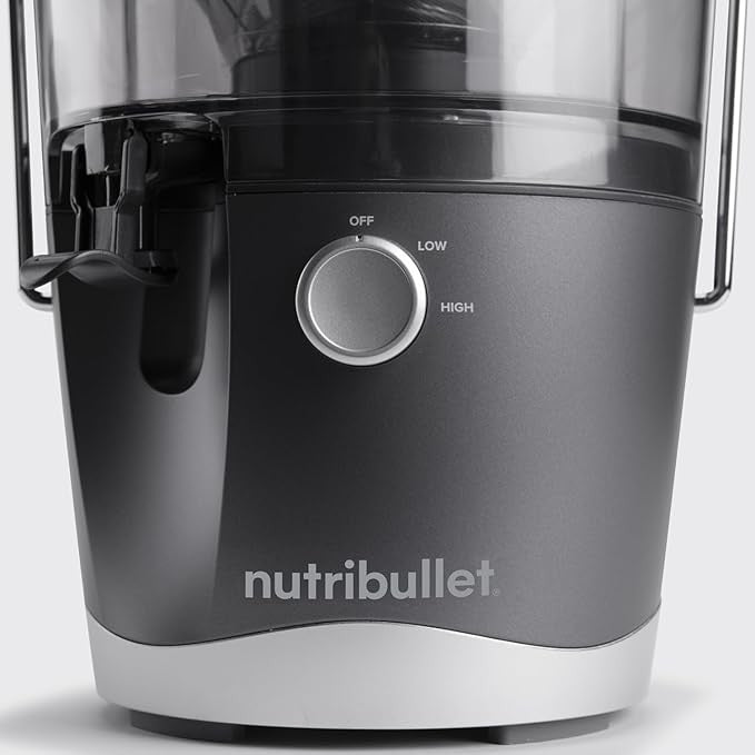 Nutribullet NBJ100G Juicer, Cold Juicer, Fruit and Vegetable Extractor, Fruit Juicer, Daily Use, Easy to Clean, 1.5 L Pulp Container, Black