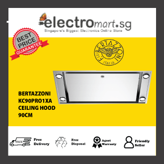 Bertazzoni KC90PRO1XA 90cm Wide Ceiling Integrated - Stainless Steel - A+ Rated