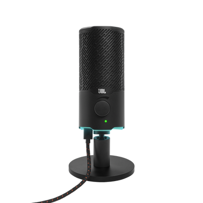 JBL Quantum Stream Dual pattern premium USB microphone for streaming, recording and gaming
