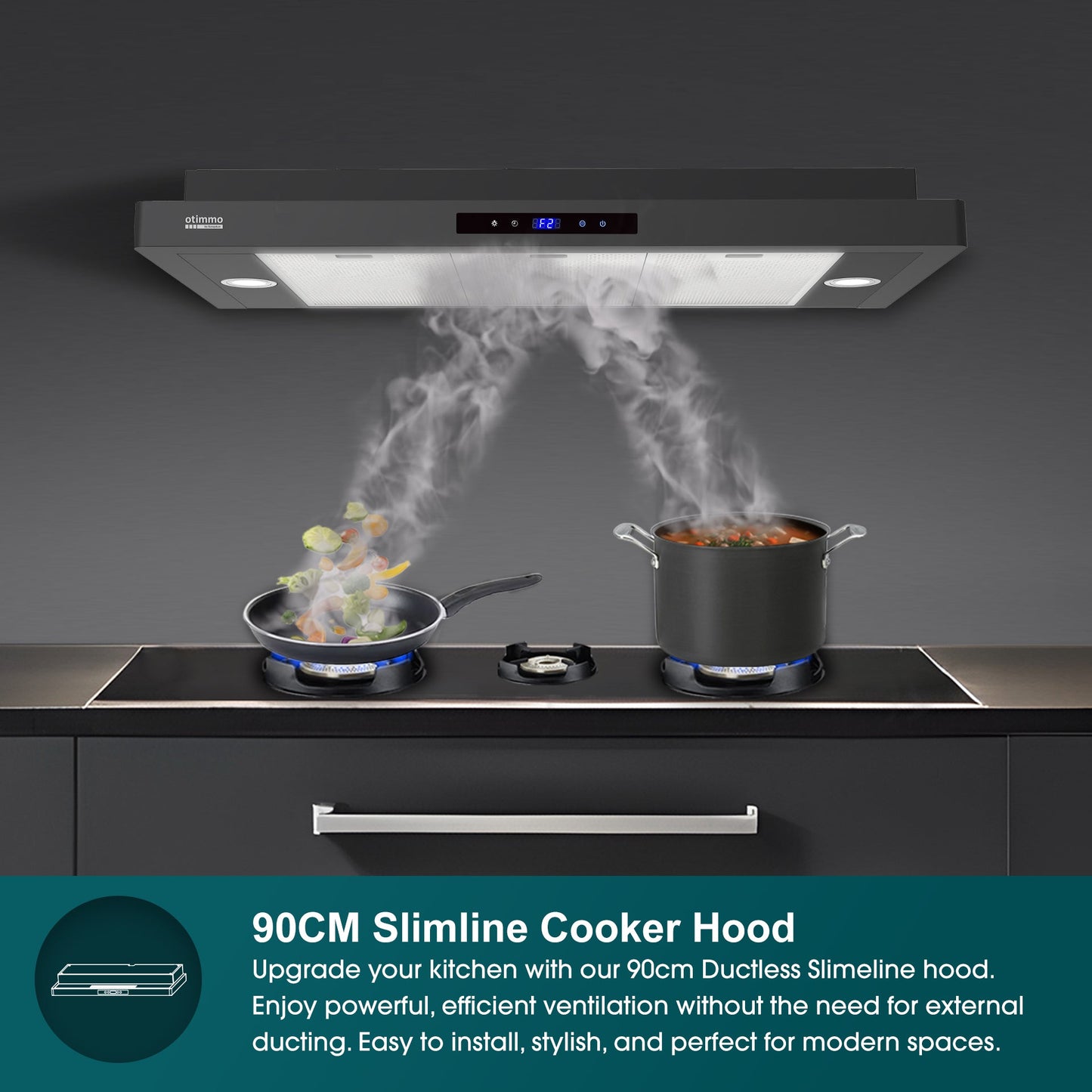 EUROPACE ECH5503E + EBH3391U Hob + Hood  Combo