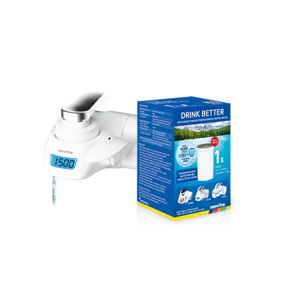 NOVITA NP 190 Faucet Water Purifier & Filter Pack