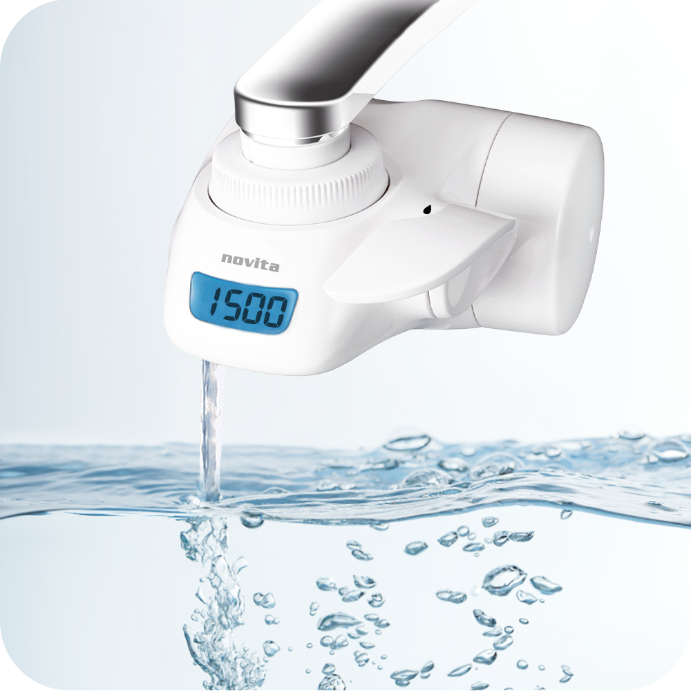 NOVITA NP 190 Faucet Water Purifier & Filter Pack