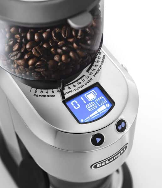 Delonghi KG521.M Stainless Steel  Dedica Conial  Burr Coffee Grinder