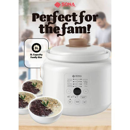 SONA SSC 1062 Digital Stew Cooker 3L