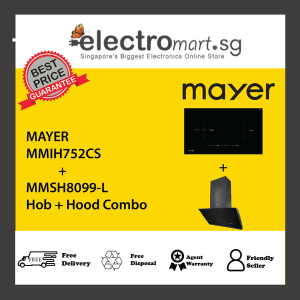 Mayer MMIH752CS  + MMSH8099-L Hob + Hood Combo
