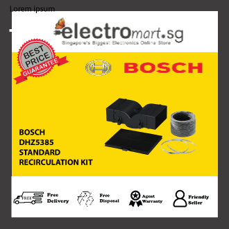 BOSCH DHZ5385 Standard recirculation kit