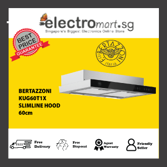 BERTAZZONI KUG60T1X 60CM SLIMLINE HOOD