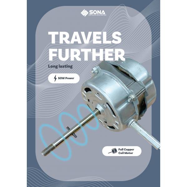 SONA SFS 1157 REMOTE STAND  FAN 16”