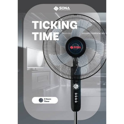 SONA SFS 1157 REMOTE STAND  FAN 16”