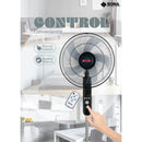 SONA SFS 1159  REMOTE STAND  FAN 16”